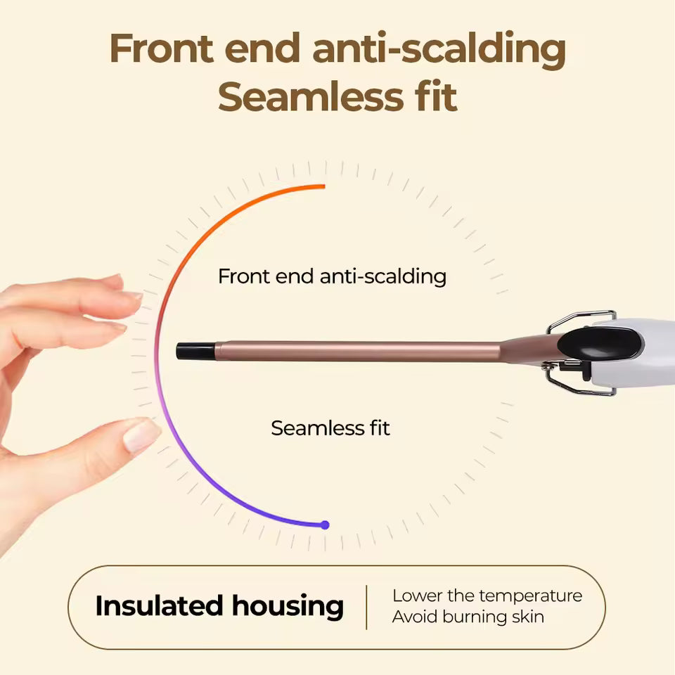 Ceramic Perm Bar Curling Iron